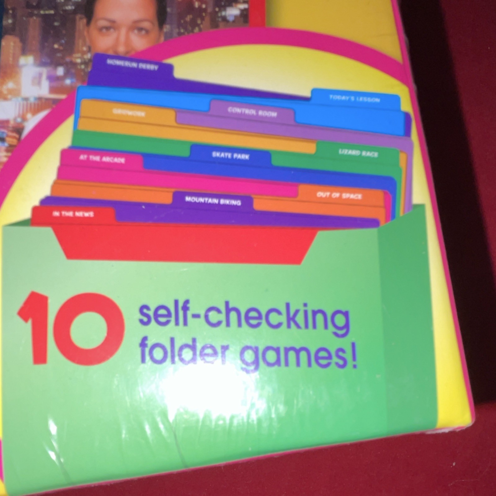 Lakeshore Data & Probability Elementary Folder With 10 Games for Ages 9+