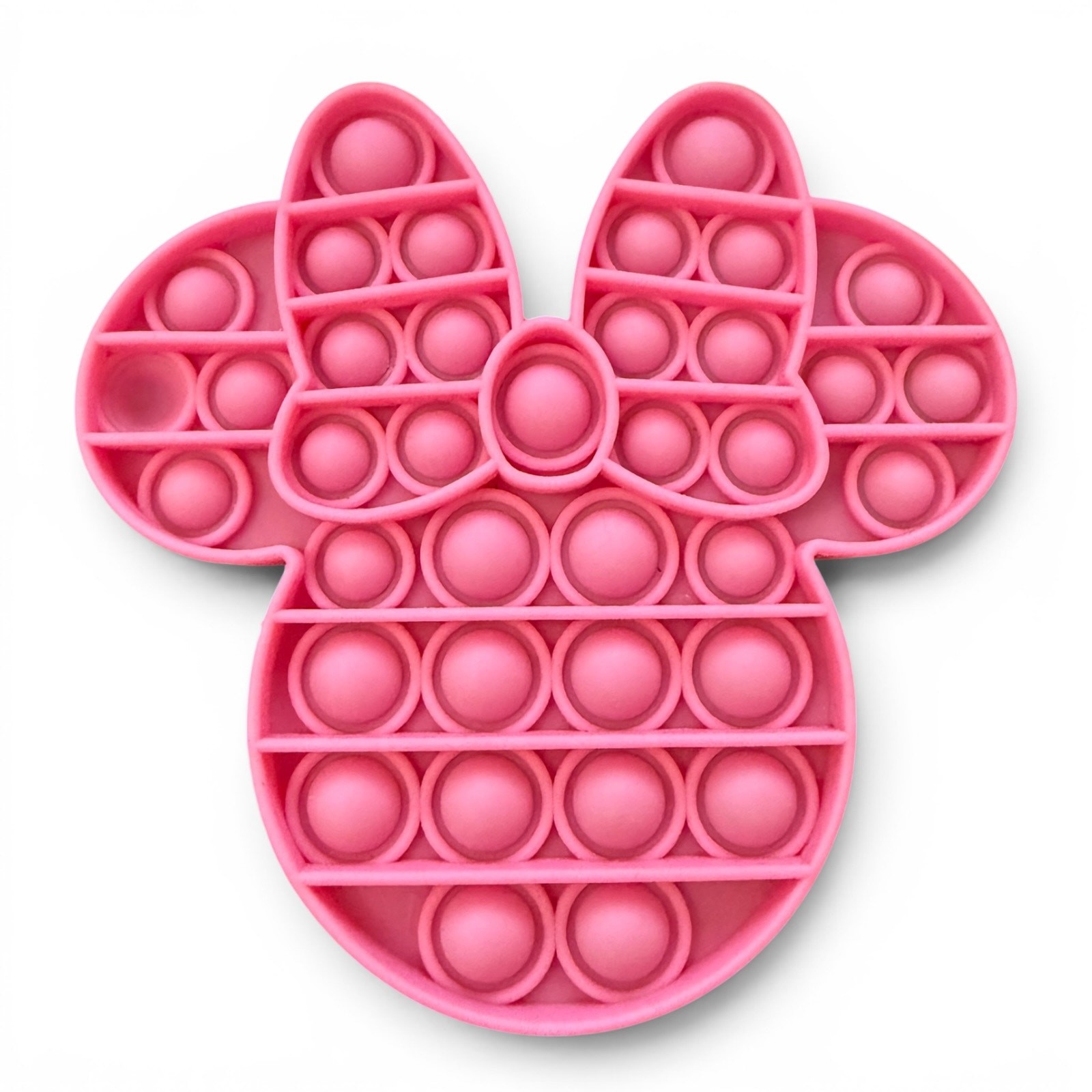 Disney Pop Bubble Sensory Toy Pink Multicolor Push Pop