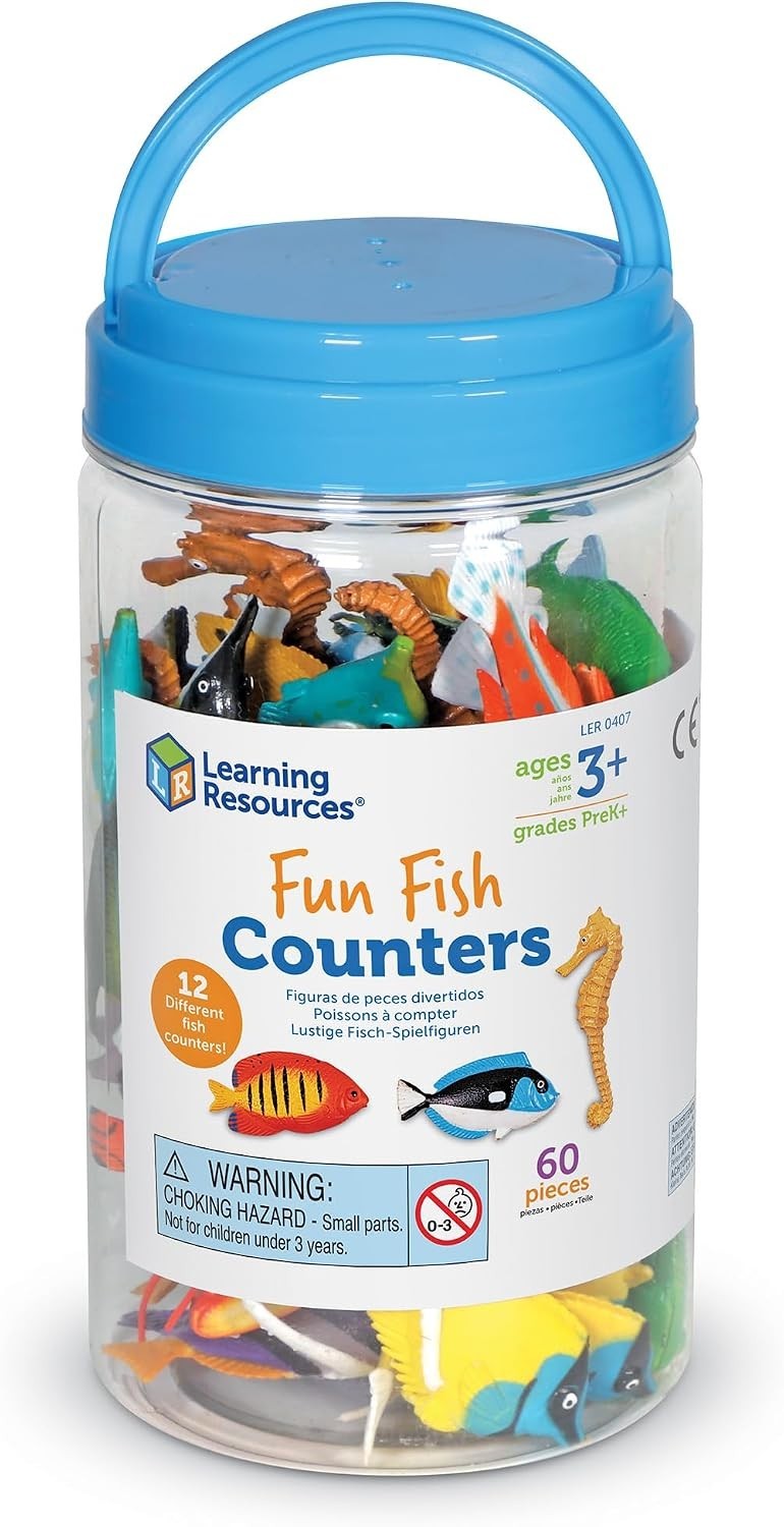 Sorting Fish Counters Set – Party Favors & Learning
