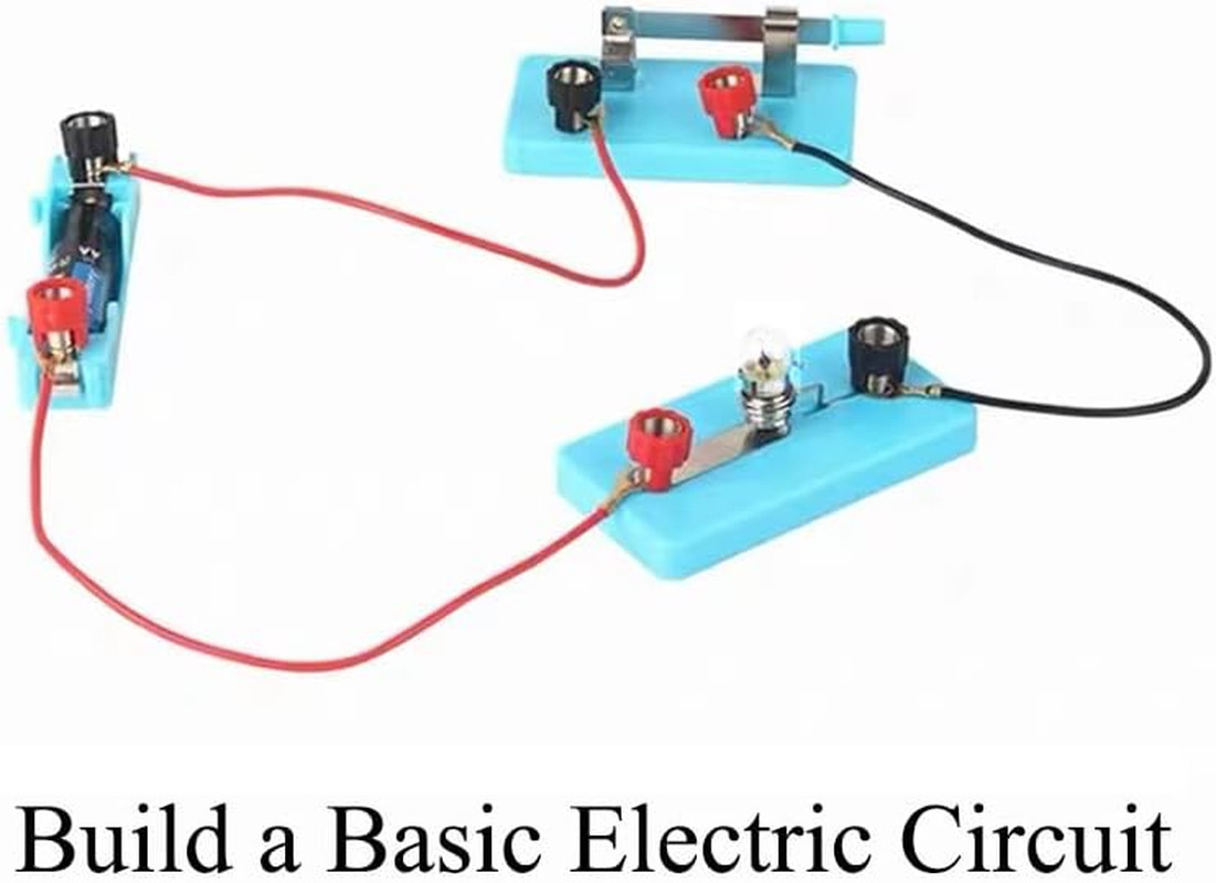 Kids Electricity Circuit Learning Kit,STEM Physics Science Electric Lab Exper…