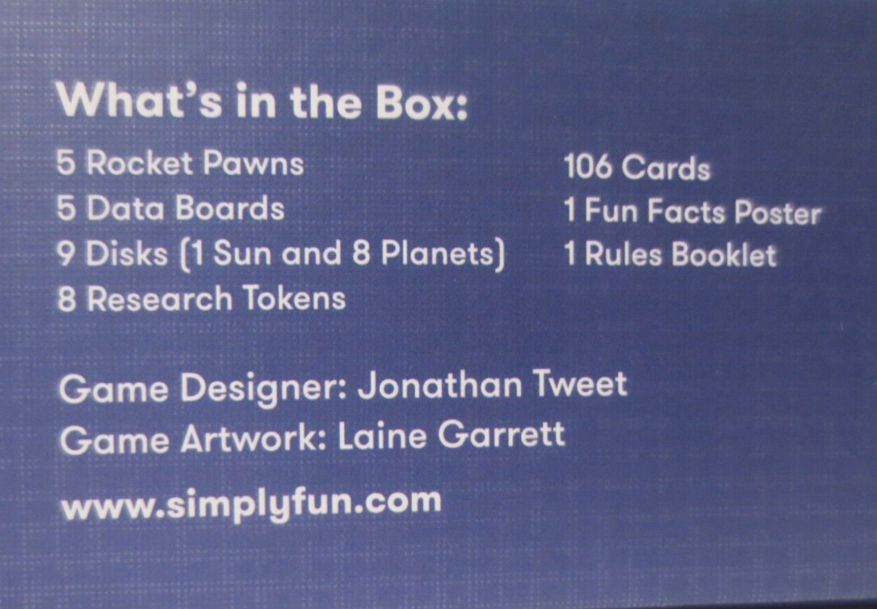 SIMPLYFUN – New PLANET VOYAGERS Board Game – MATH & STEM, ASTRONOMY, STRATEGY