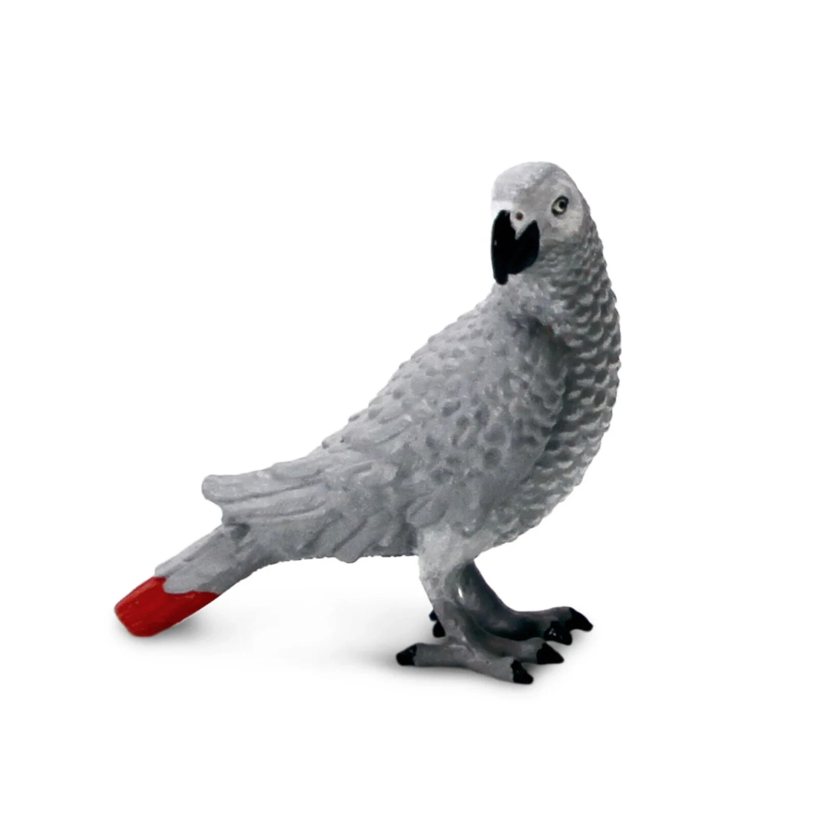 AFRICAN GRAY PARROT Animal Figurine Safari Ltd toy Wings of the World Collection