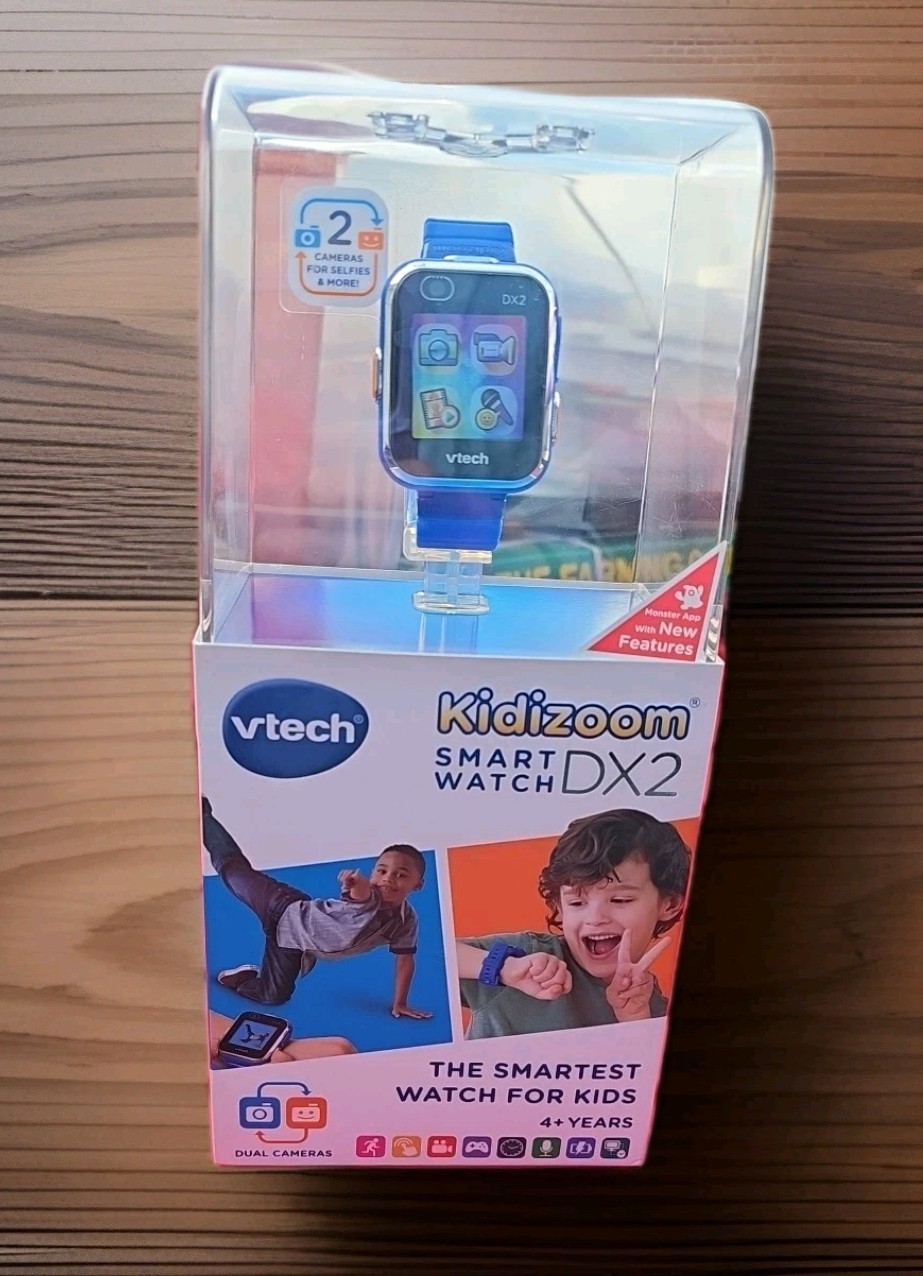 VTech 80-193808 Kidizoom Smartwatch DX2 Smart Watch – Blue Free Shipping