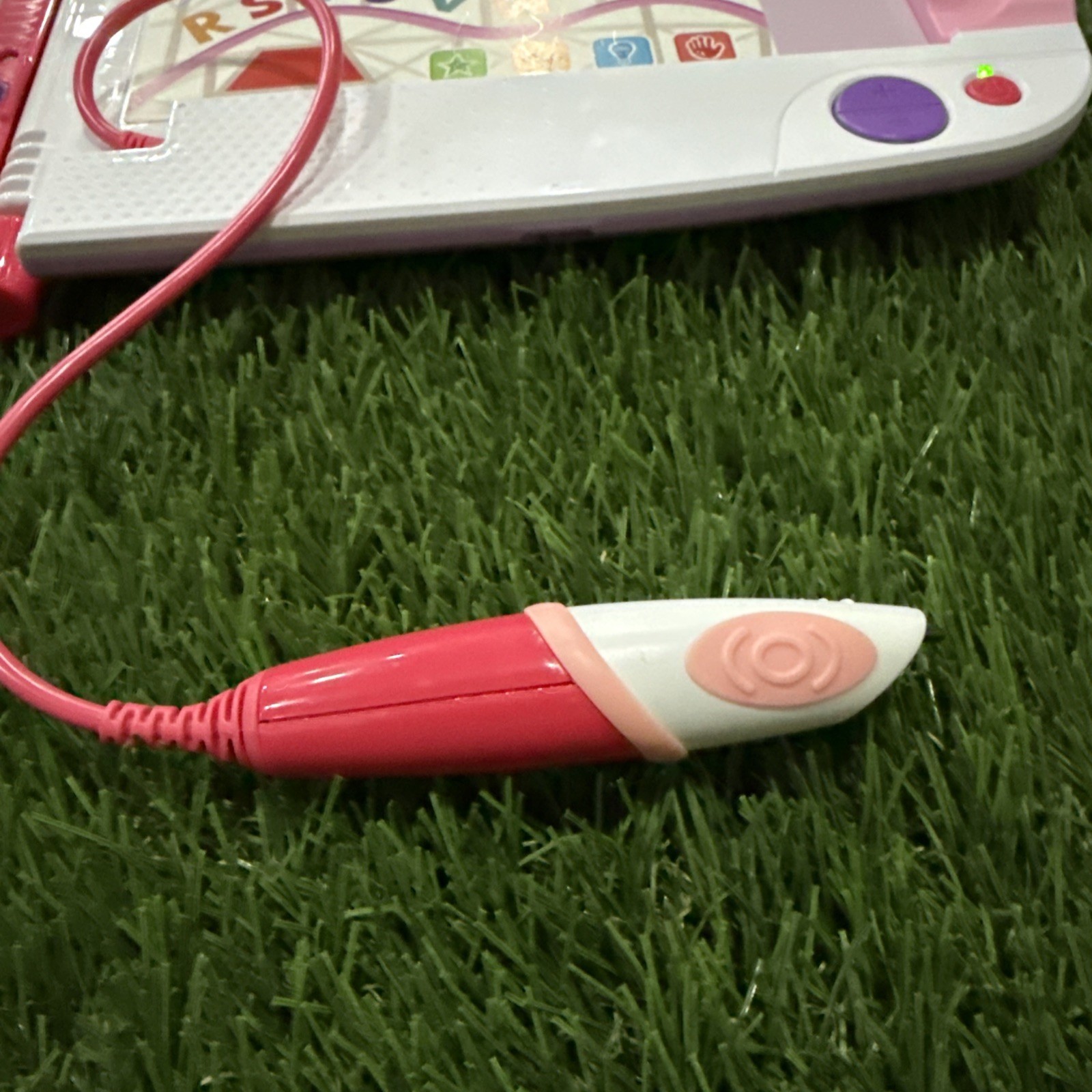 LeapFrog Leap Start Pink/Purple/White Learning System | Tested/Reset