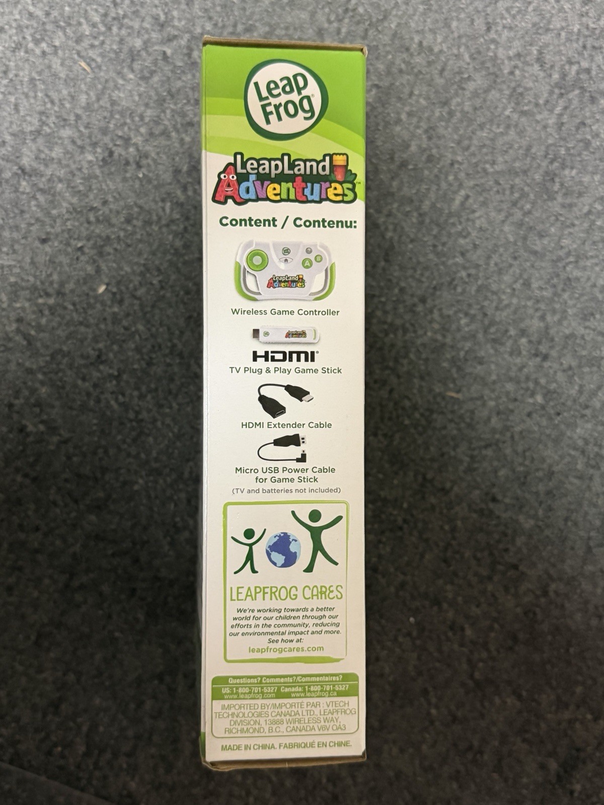 New LeapFrog LeapLand Adventure Learning TV Game Play Interactive Engage Imagine