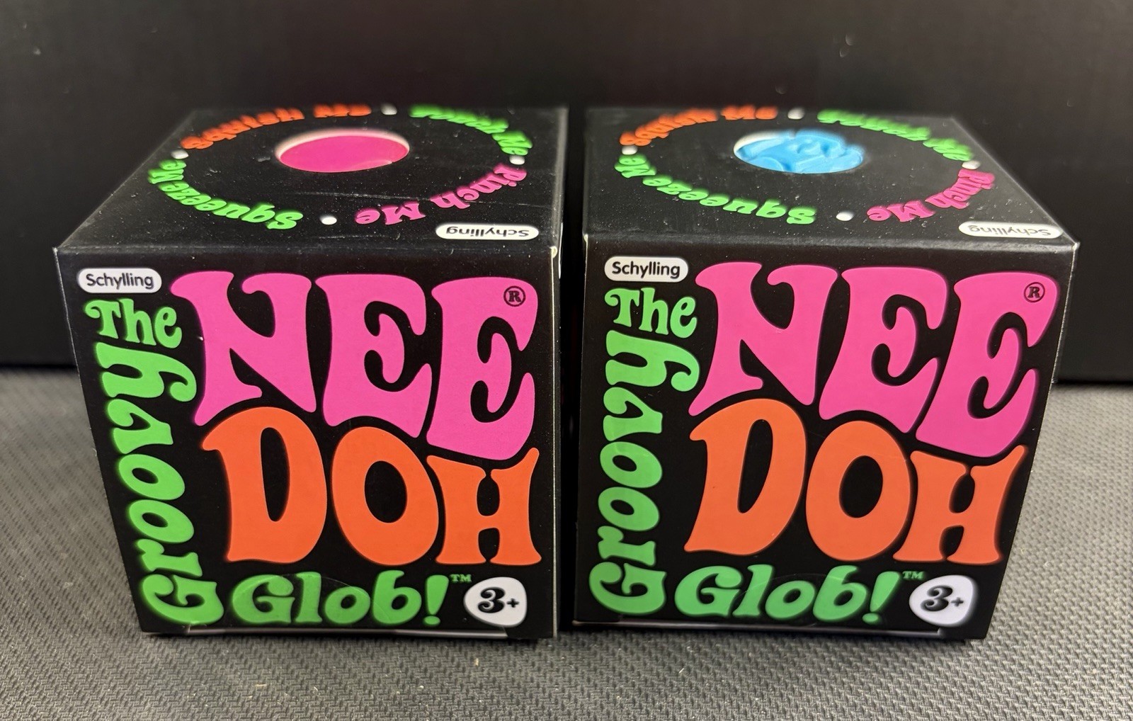 NEEDOH Lot of 8- Gumdrop, Nice-cube, baby, groovy glob, cats, Swirl Authentic