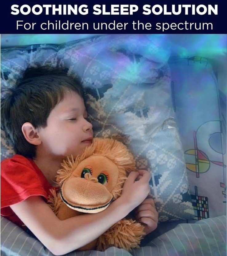 Calming Sensory Lights, Sensory Toys for Kids with Autism, Ocean Light Projector