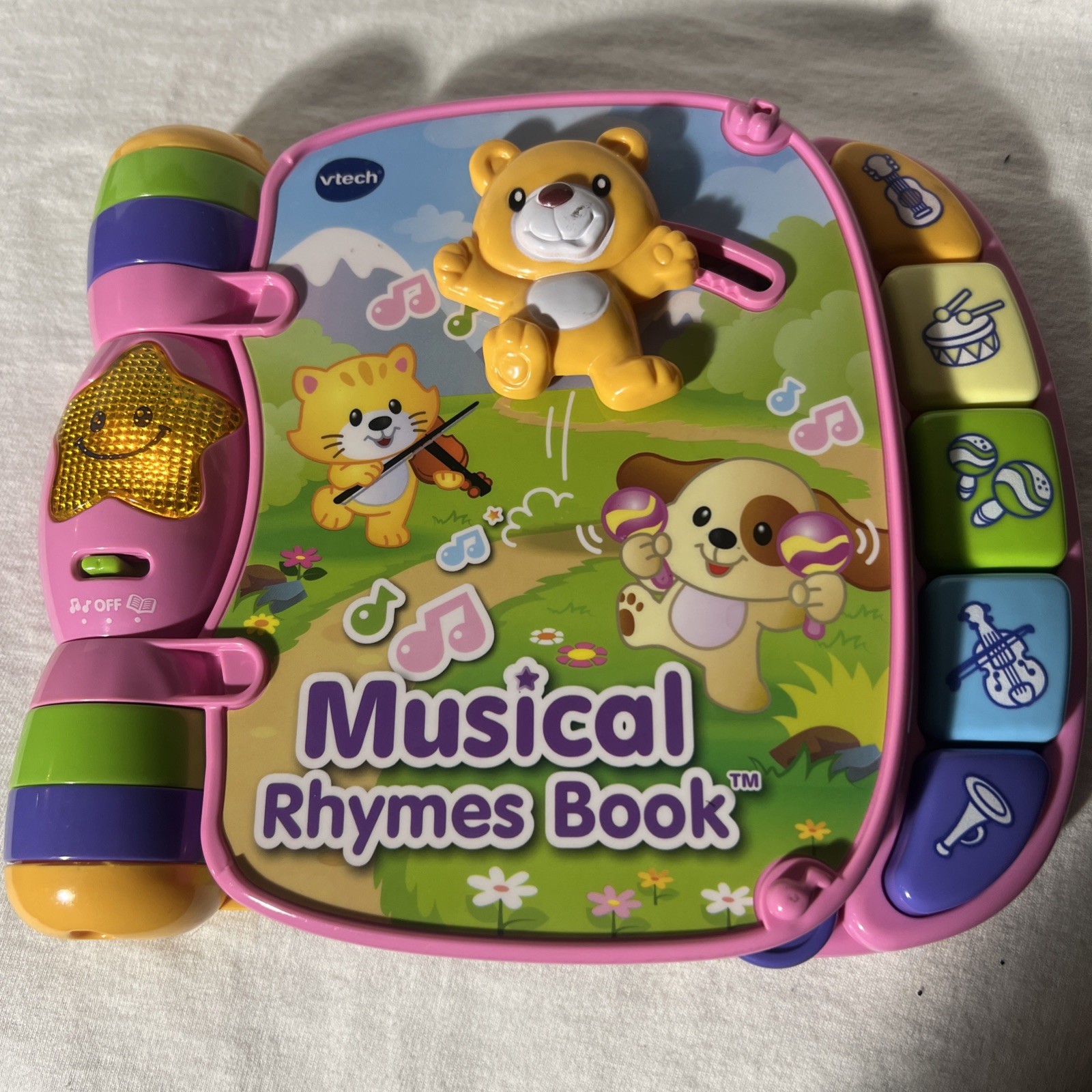 VTech Musical Rhymes Interactive Book Educational Toys For 6 month to 3 years