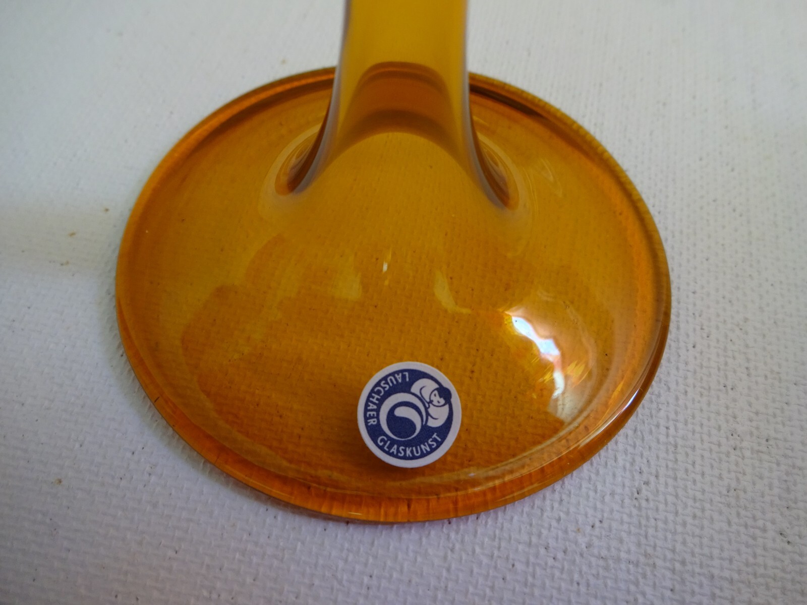 SOLAR RADIOMETER, CROOKES, LIGHTMILL – Clear Globe, Cognac Yellow stem – SMALL