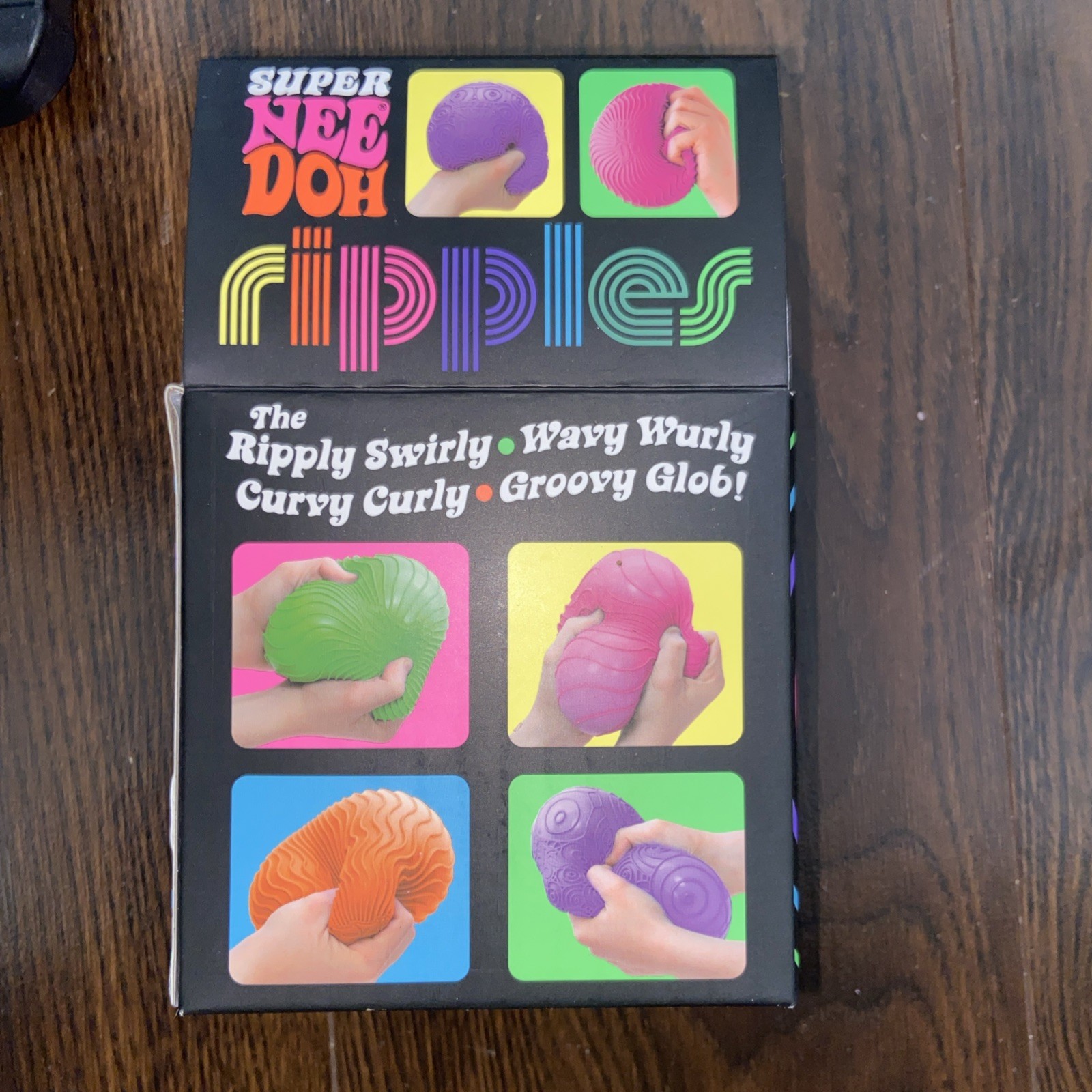 Schylling SUPER NeeDoh Ripples XL Giant Sensory Squishy Fidget Ball PINK