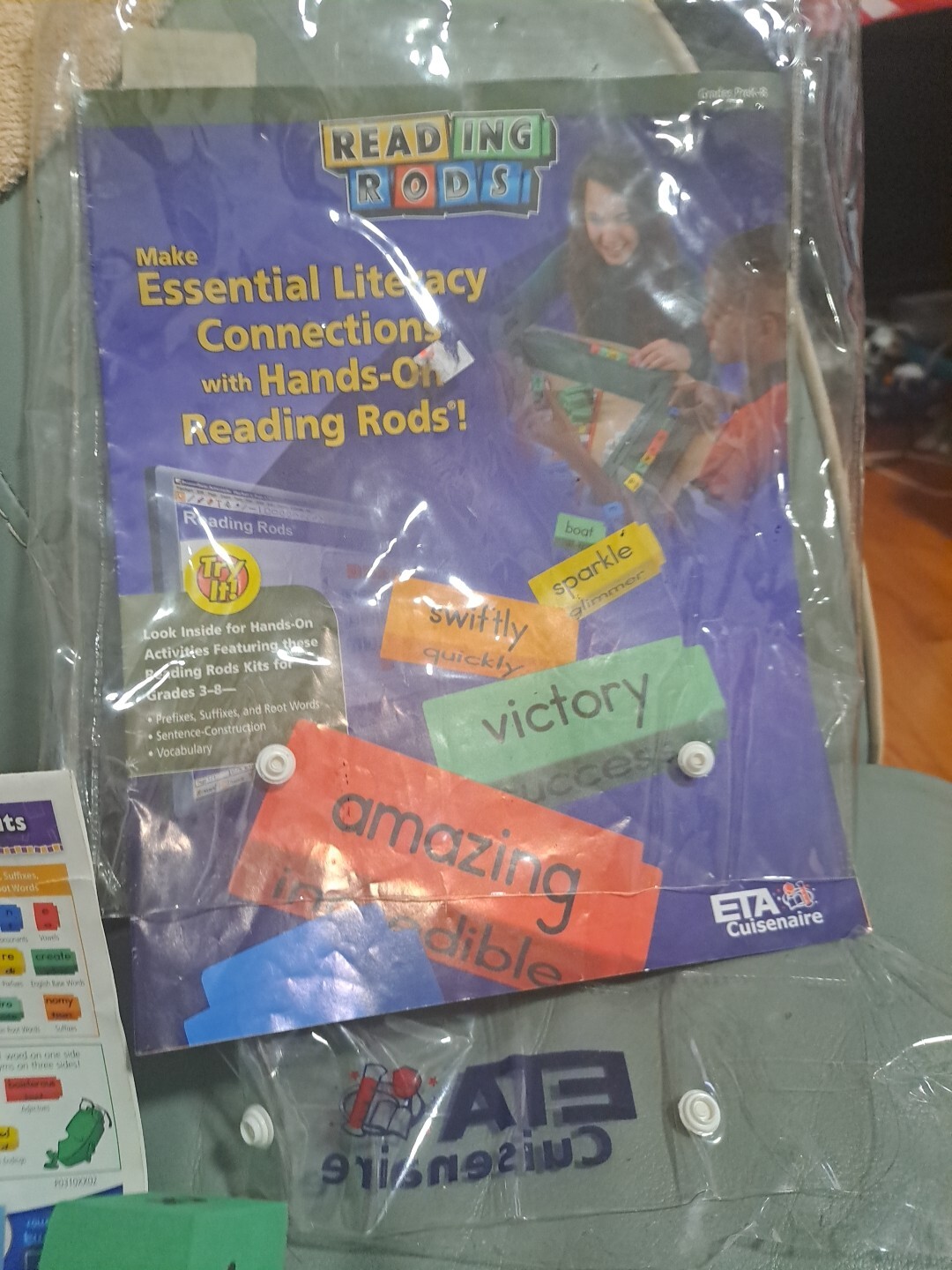 ETA Cuisenaire Reading Rods Sentence Construction Kit – ETA-60016