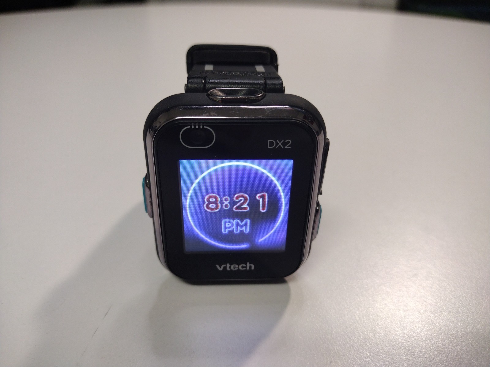 VTech Kidizoom Smartwatch DX2 Black – Working – USB Cover Missing – Used