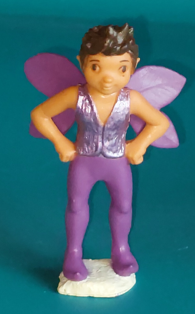Safari Ltd Fairies Miniature Toy Figurine loose Purple