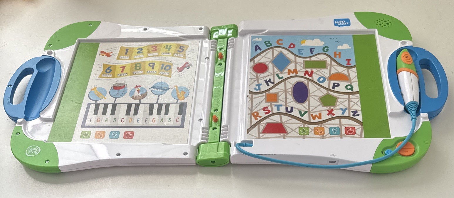 LeapFrog Leap Start White/Green/Blue Learning System — Tested/Used GUC 2016