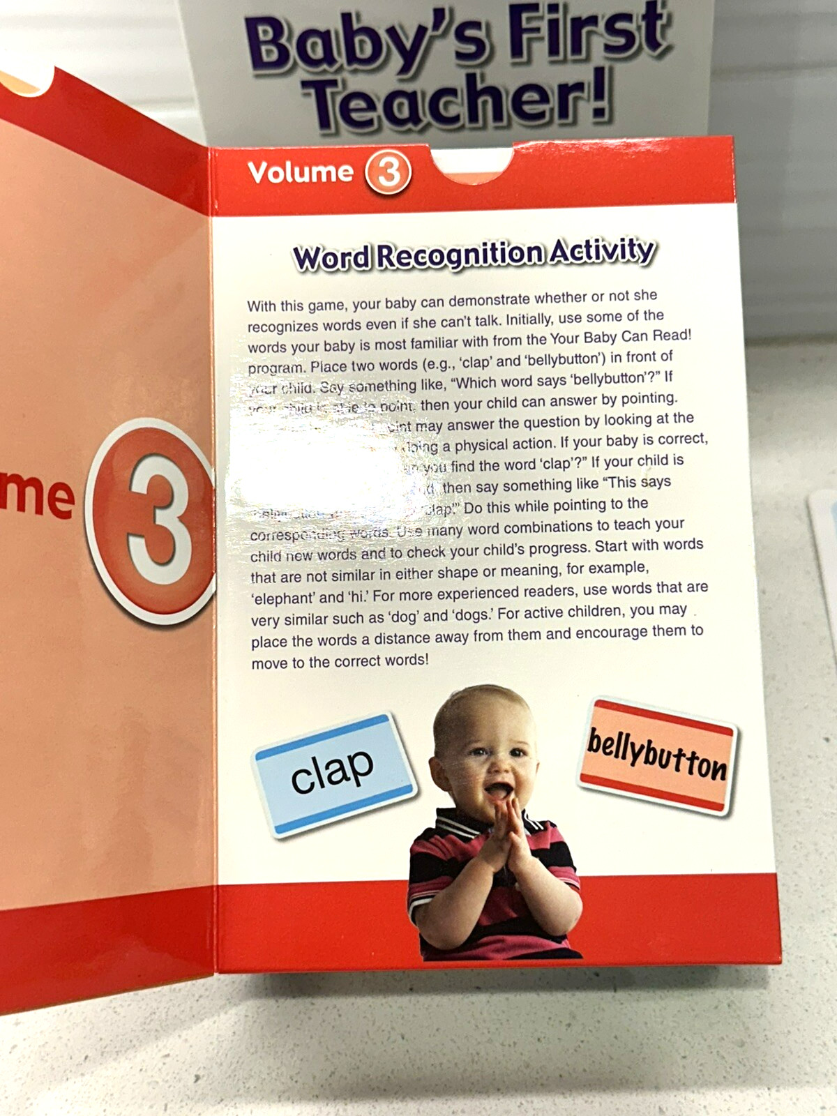 Baby’s First Teacher Early Learning Development System 5 Volumes 1 DVD & Cards