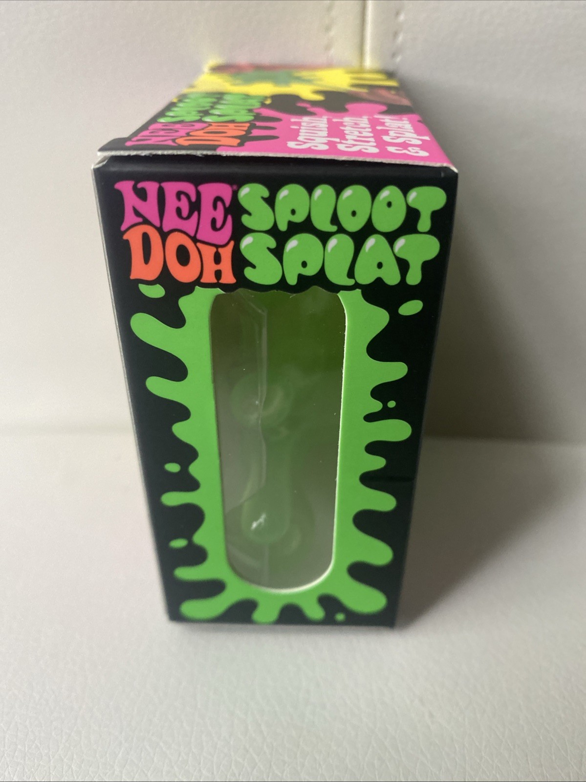 New Nee Doh Splooot Splat Green Tactile Squeeze Toy Sensory Ages 3+