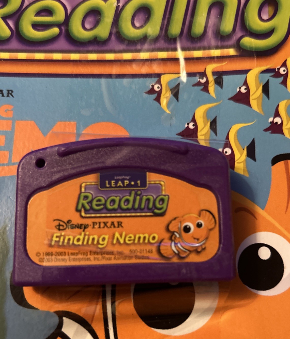 LeapFrog LeapPad Disney Finding Nemo Pre-K to 1st Grade Reading Book & Cartridge