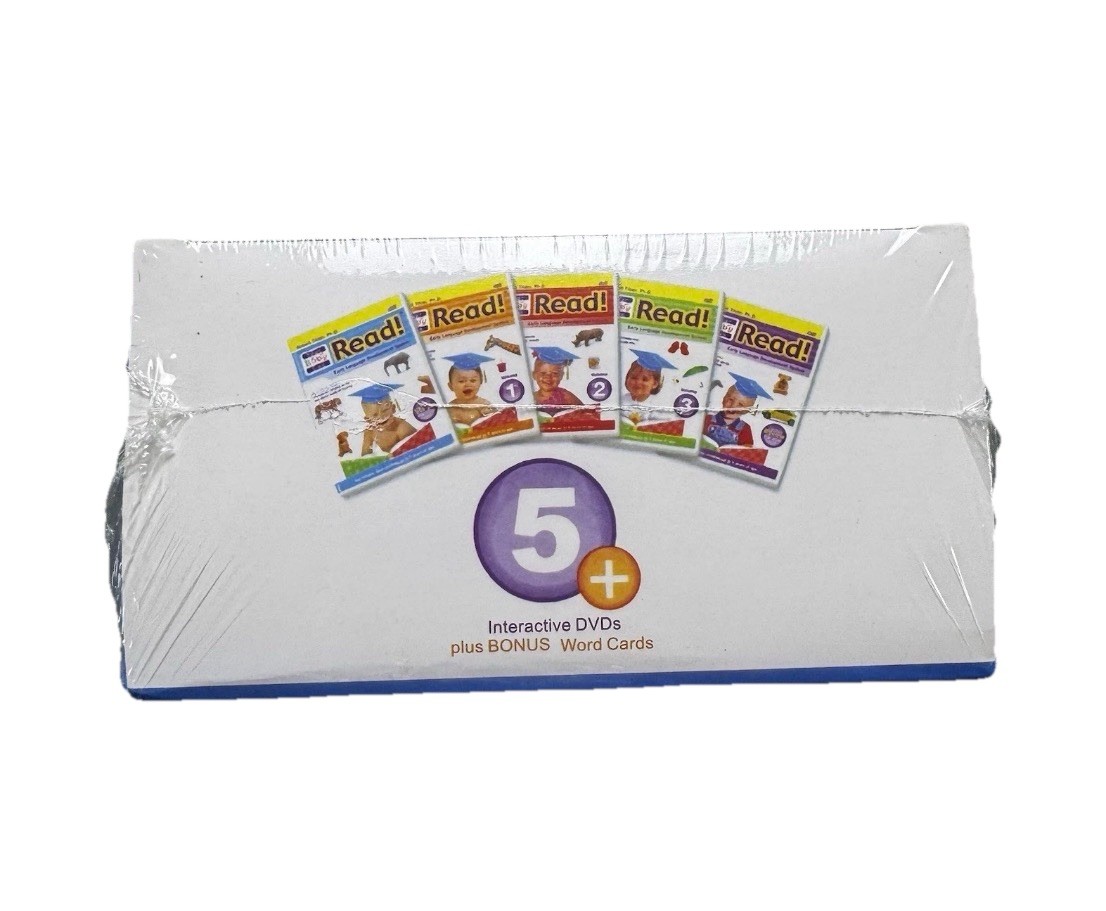 Your Baby Can Read special edition Early Language Development 5 DVDs Word Cards