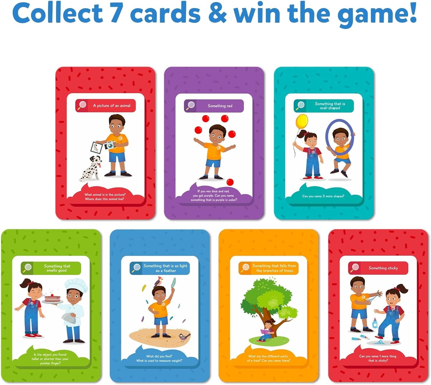 FOUND IT! Indoor Outdoor Scavenger hunt card game for kids and family fun!