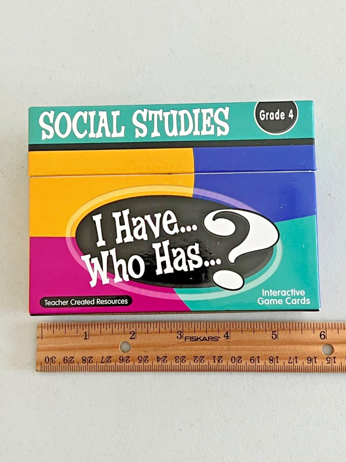 I Have..Who Has? Social Studies Grade 4 Card Game Government Geography Culture