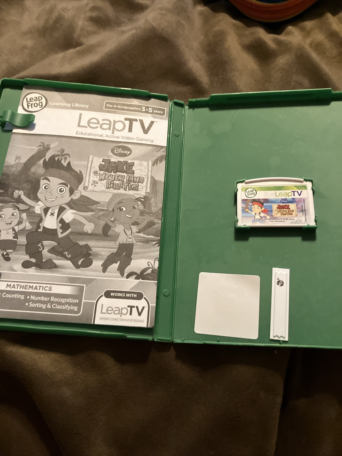 Leap Frog Learning Library Leap TV Jake And The Never Land Pirates Video Gaming