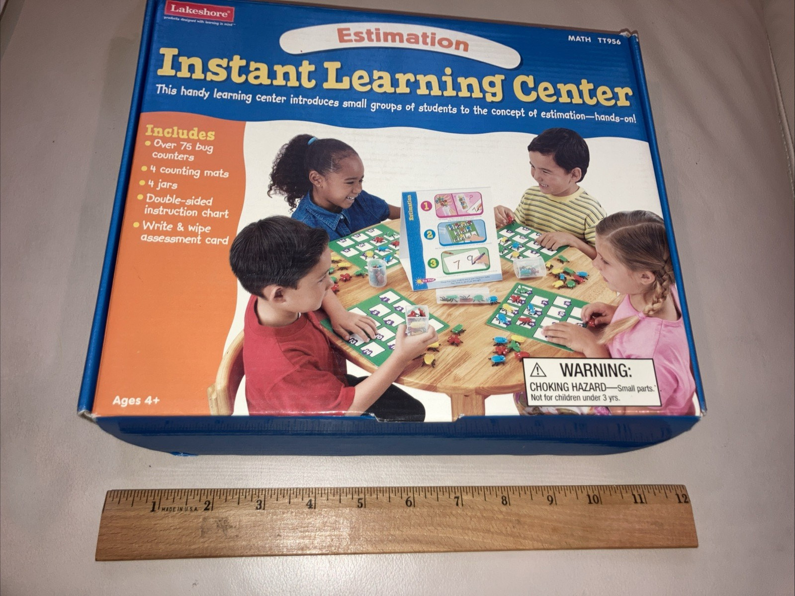 Lakeshore Instant Learning Center Estimation Game Set for 4 kids – Ages 4 and Up