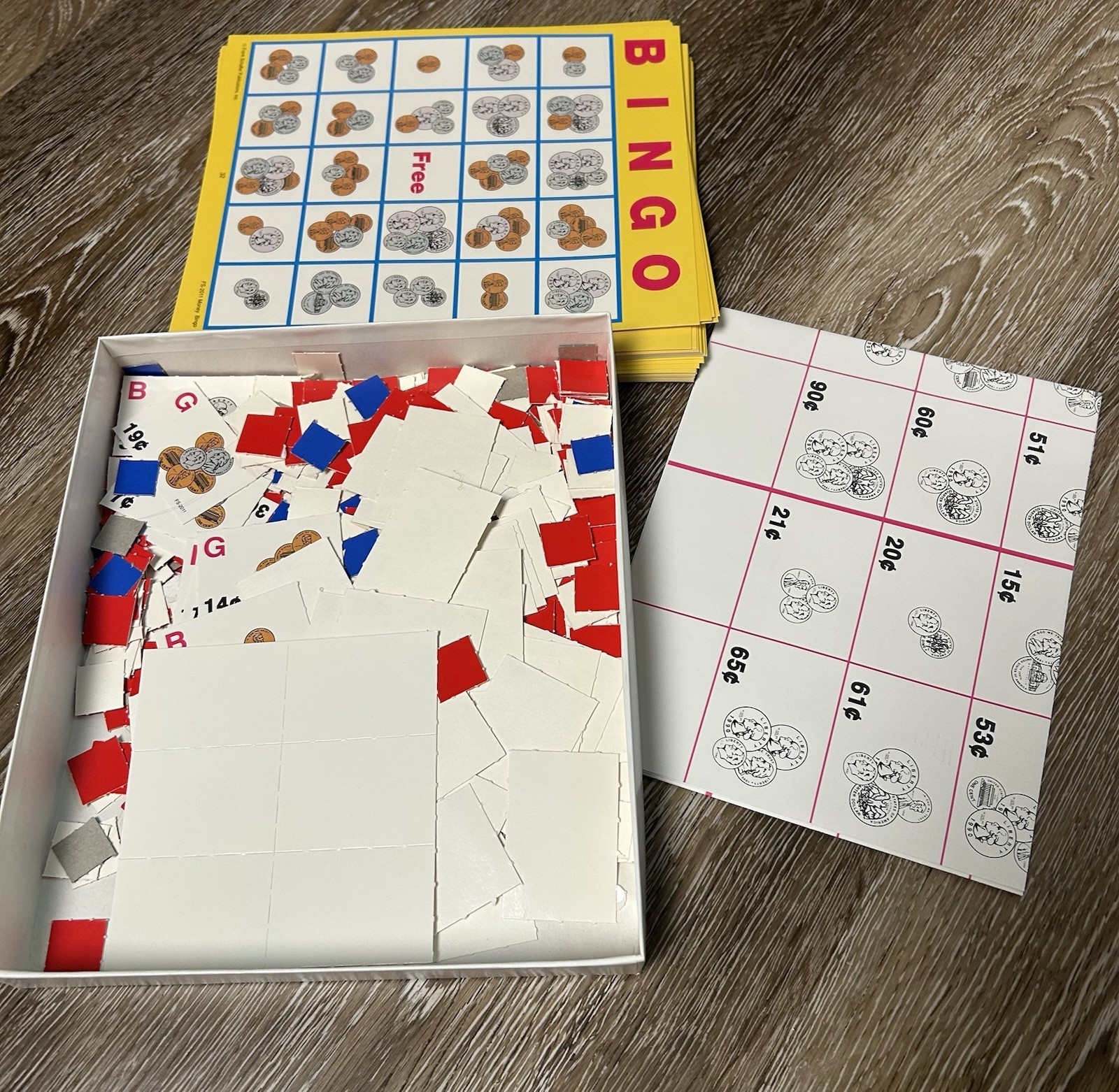 Vintage Money Bingo Game Preowned 1977