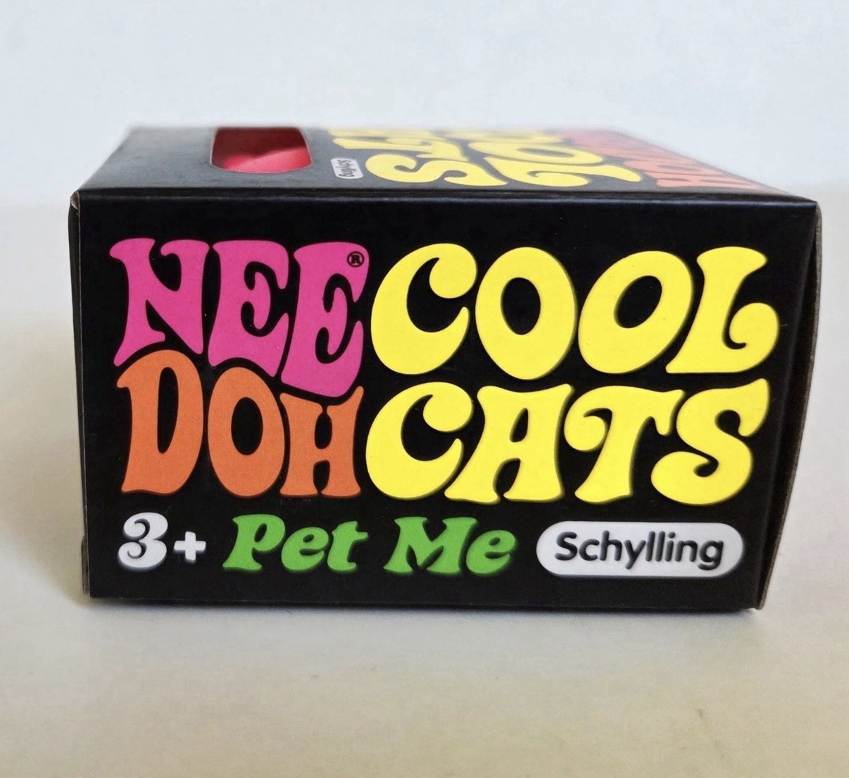 PINK NeeDoh Cool Cats, Nee Doh Cat Squishy Stress Ball Fidget Toy AUTHENTIC USA
