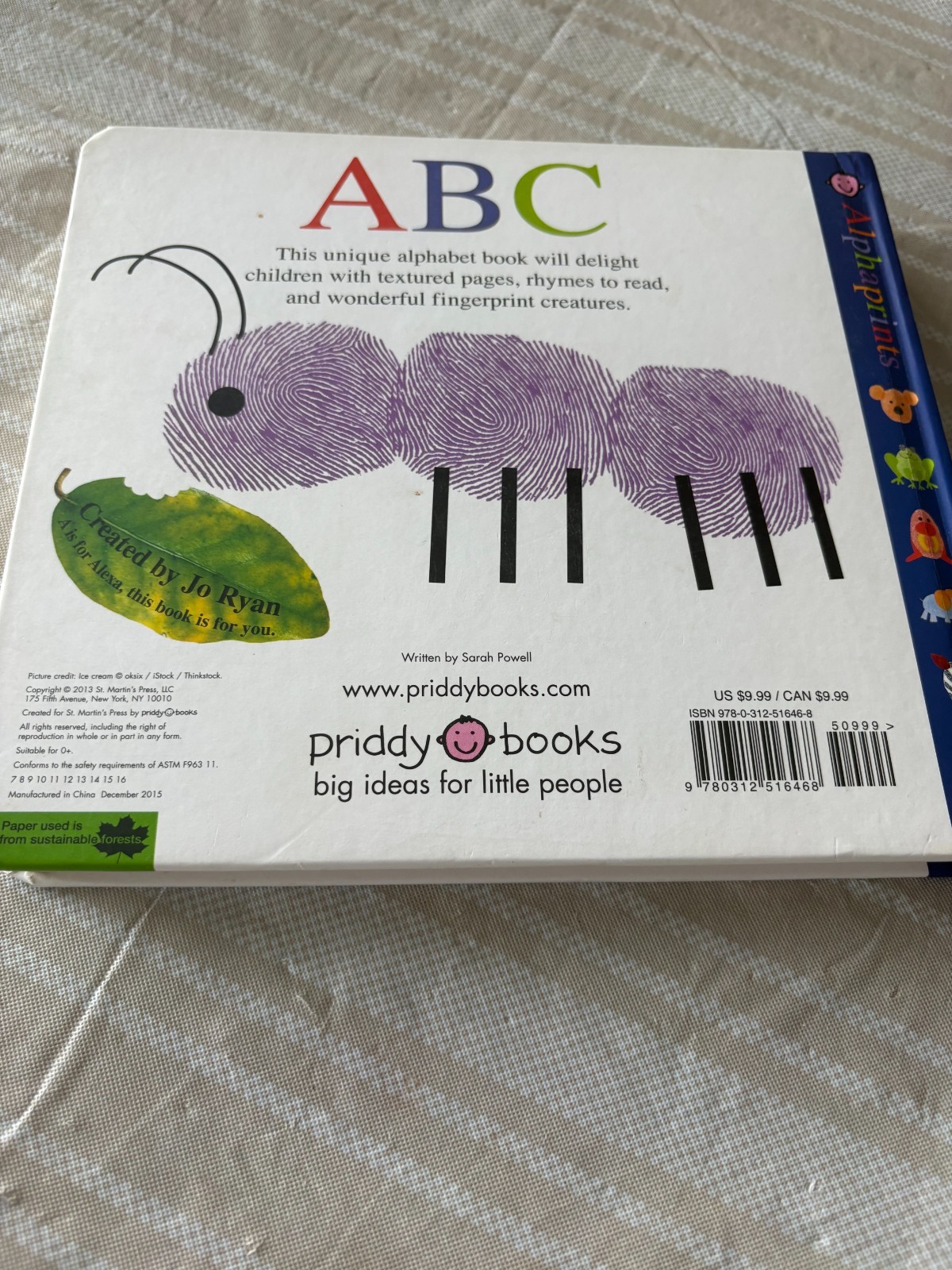 childs abc book, learning alphabet