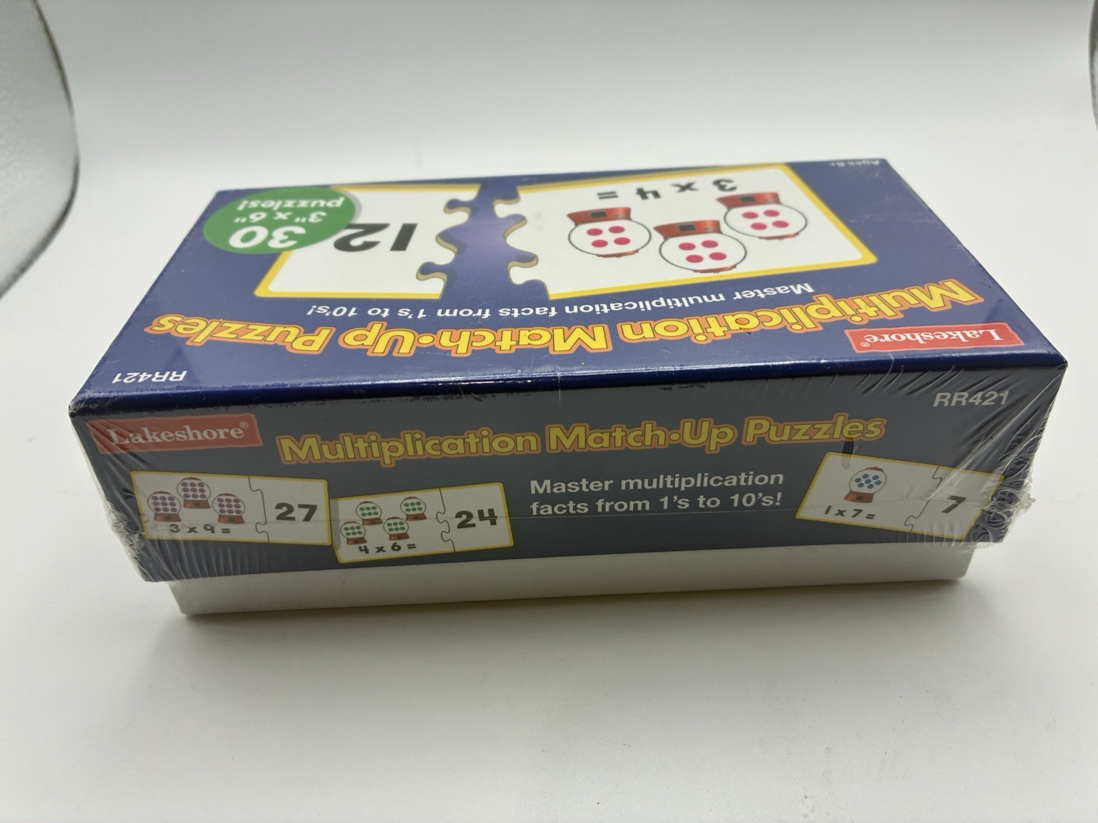 Lakeshore Learning Multiplication Match Up Puzzles RR421 Ages 6+ Homeschool NEW