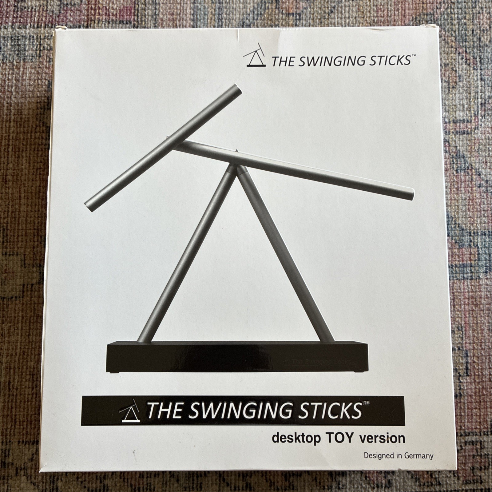 The Swinging Sticks Kinetic Energy Sculpture – Desktop Version