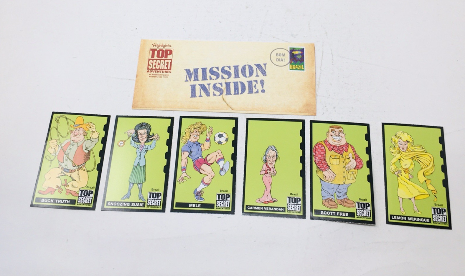 Lot 3 Highlights Top Secret Adventures Game China Rio Australia Home Schooling