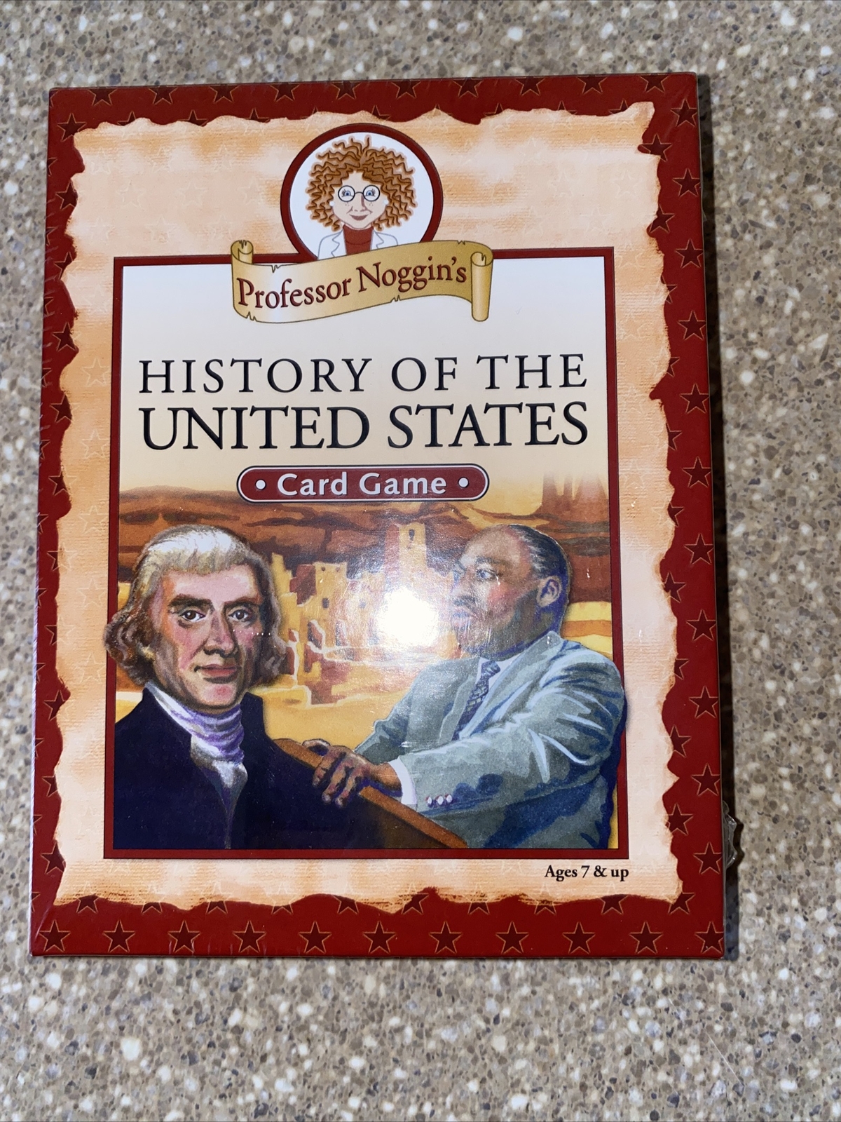 (New) Professor Noggin History Of The United States Card Game Home School