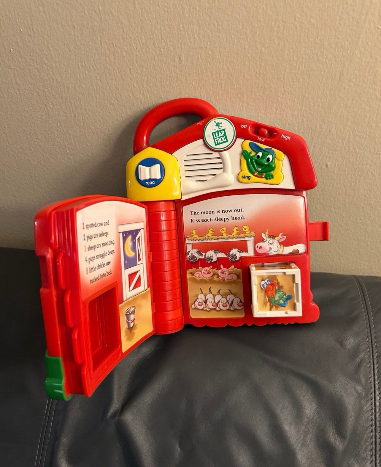 Leap Frog ~ TAD’S COUNTING FARM Interactive Electronic Talking Book ~ Complete