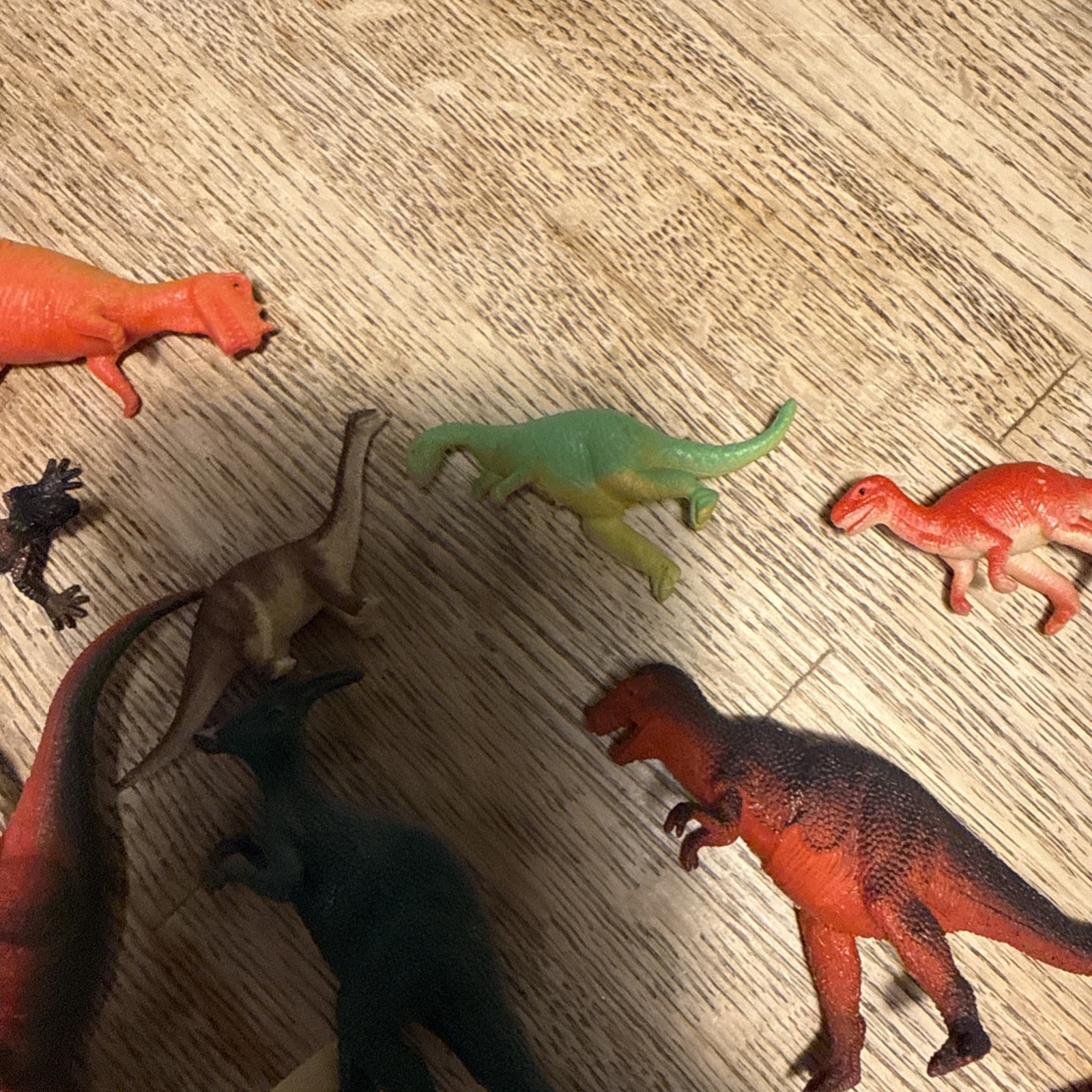Lot Of 30+ Plastic/rubber Farm Animal/dinosaur Toys Figures