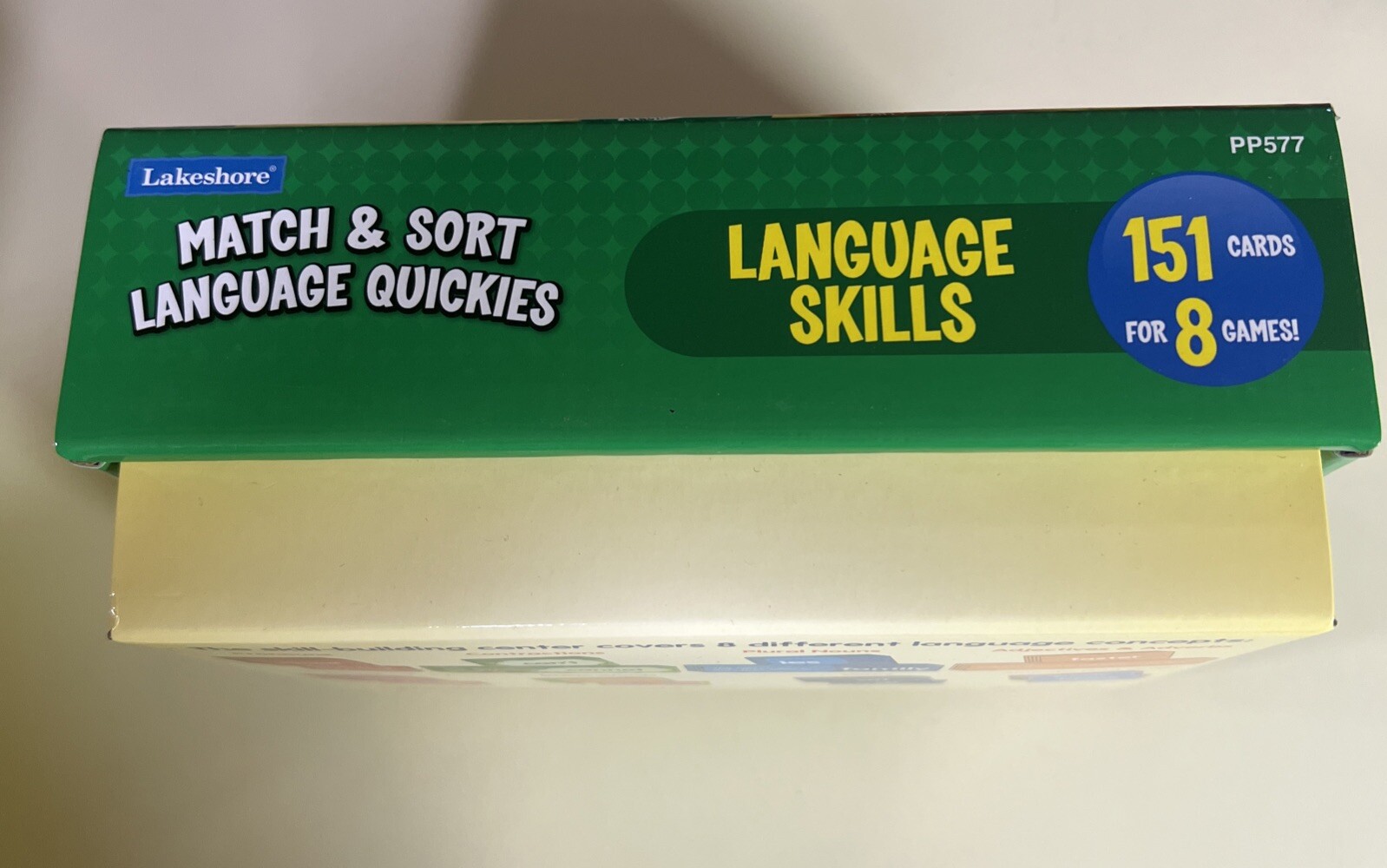 Lakeshore Language Skills Match & Sort Language Quickies Grades 2-3 #PP577 NEW