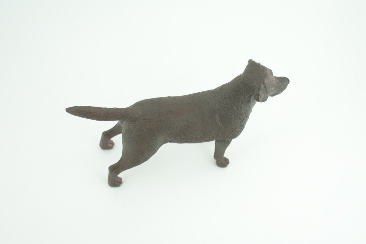 Labrador Dog Toy, Chocolate, Brown, Realistic Hand Painted 6 Inches CH935 BB206