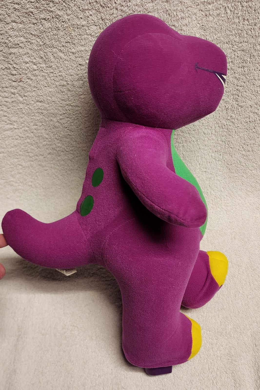 Vtg Fisher Price 2001 Barney’s Move N Groove Dance Mat BARNEY ONLY Replacement