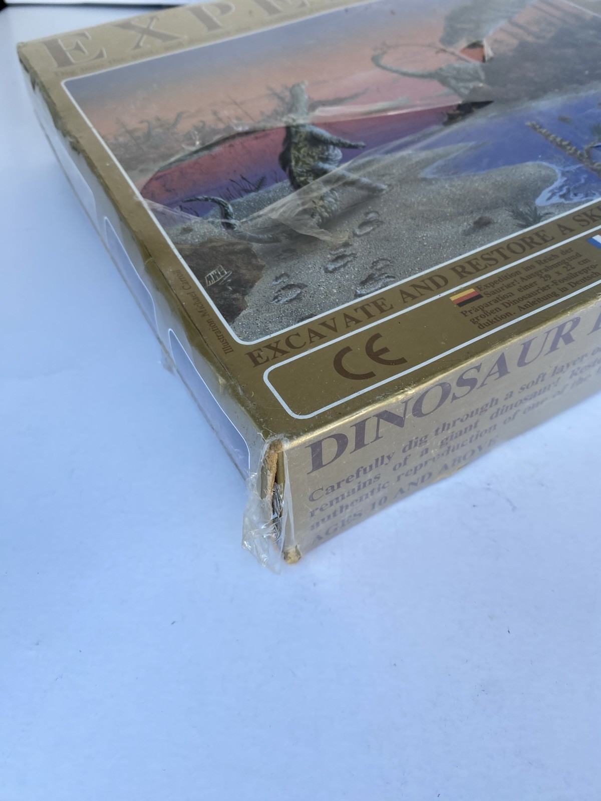 Dinosaur Excavation Kit Expedition Brontosaurus Skeleton Fossil Restoration 832