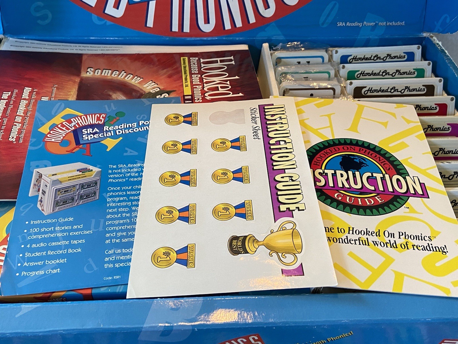 READ VNTG NEW OPEN 1995 HookedonPhonics Reading Skills With Phonics BackToBasics