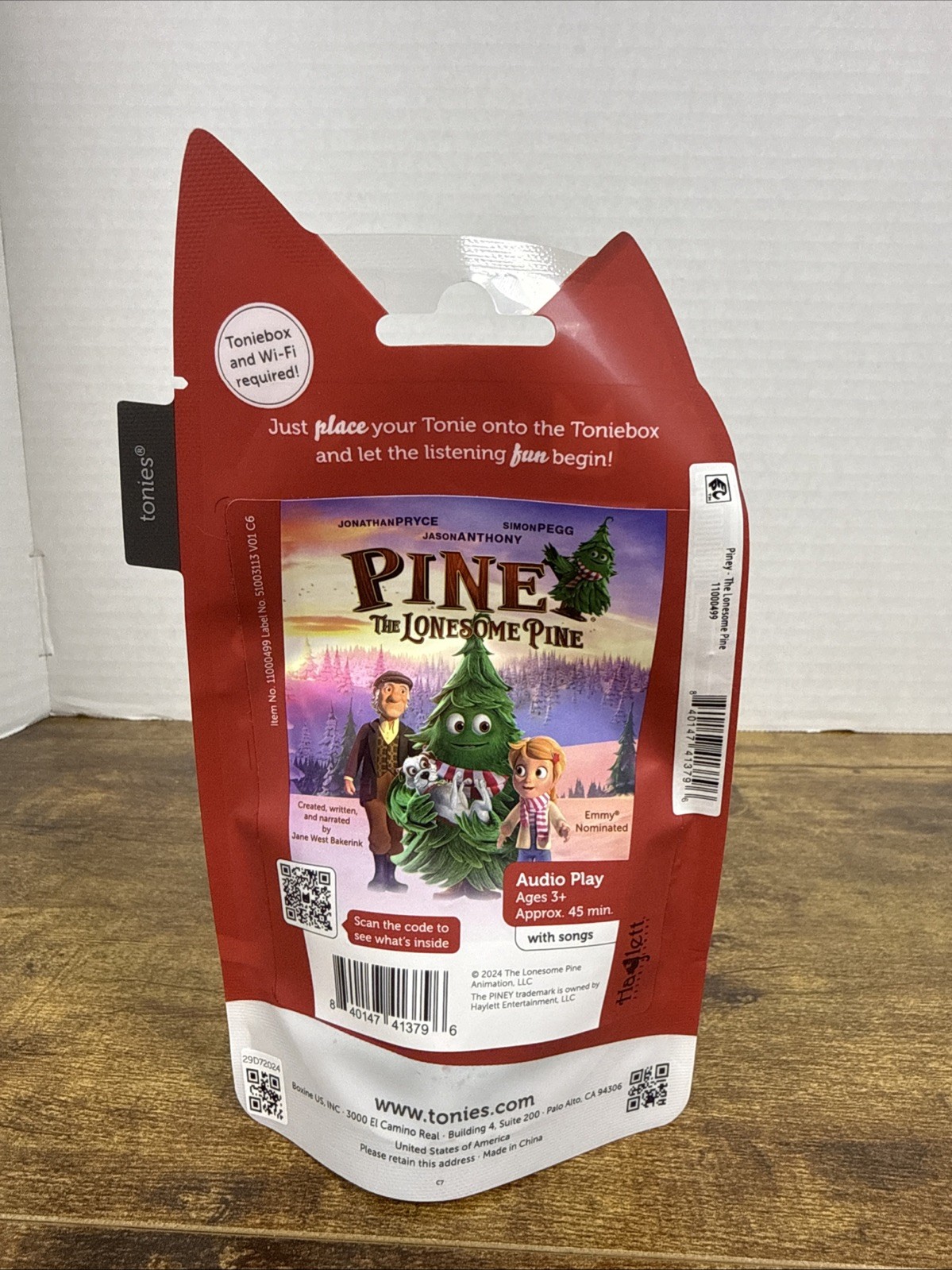 Tonies Piney The Lonesome Pine Audio Character For The Toniebox