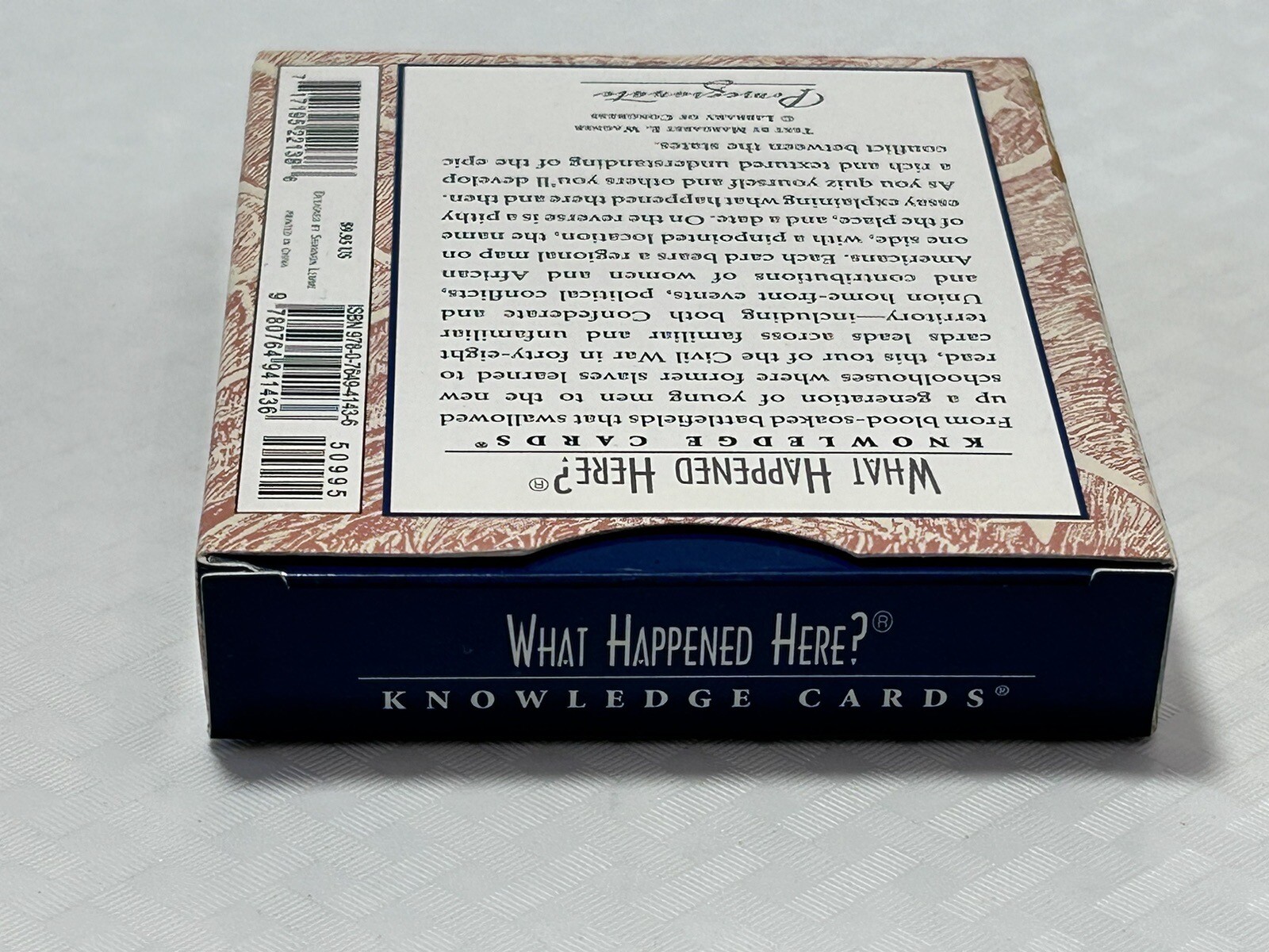 What Happened Here- The Civil War Knowledge Cards (48 Card Deck) Margaret Wagner