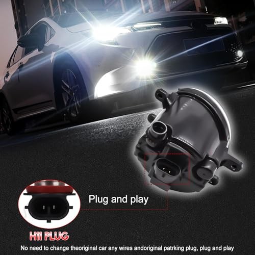 Fog Lights 3.5 inch OEM 19597300 For LEXUS RX350 RX450H 2010 2011-2013 Front