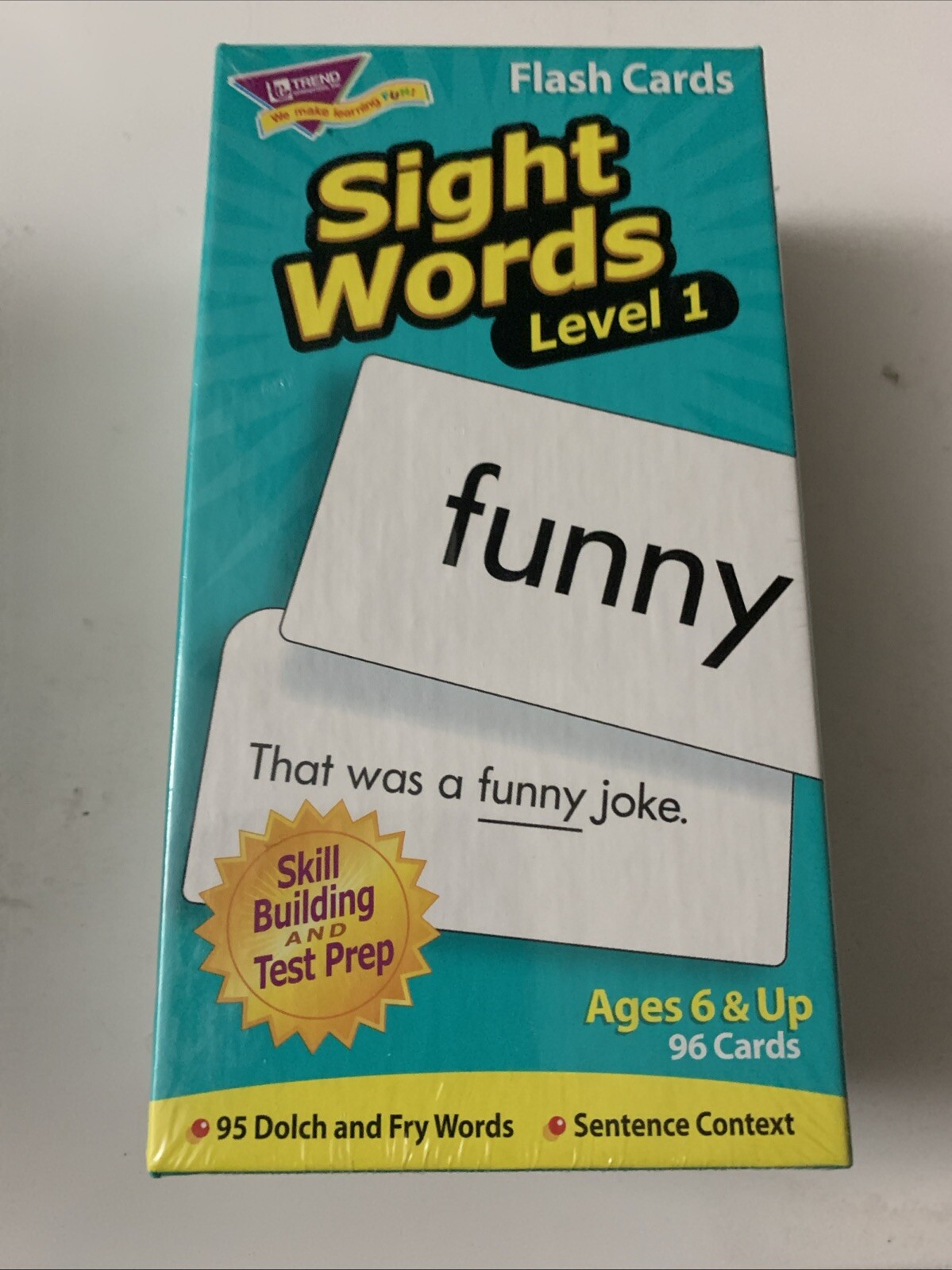 Sight Words Level 1 Skill Drill Flash Cards – New