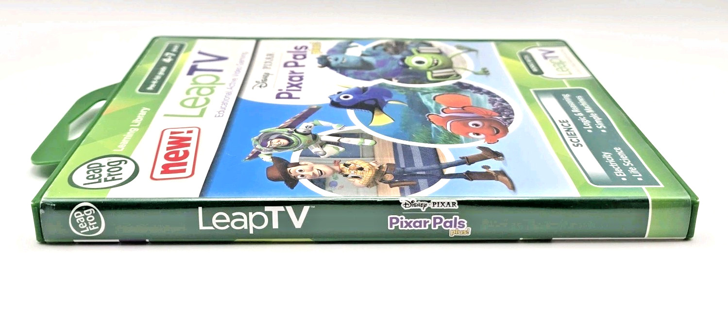 LeapFrog Disney Pixar Pals LeapTV 4-7 Years Science Educational Video Game 2014