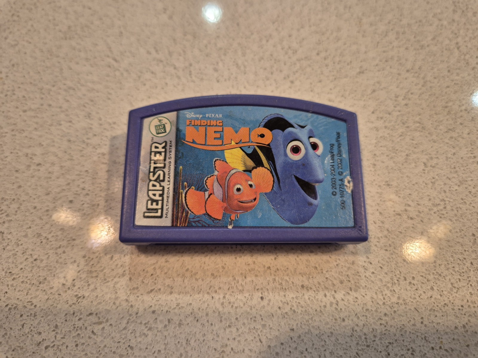 Leapster 2 Finding Nemo Educational Cartridge 2003 Vintage