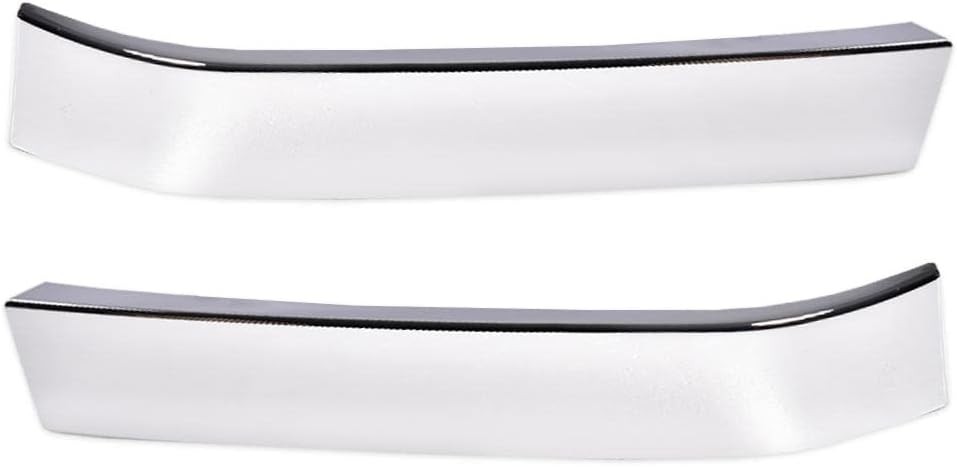 03-07 Chevy Silverado 1500 2500 3500 Grille Trim Set Left Right Pair White