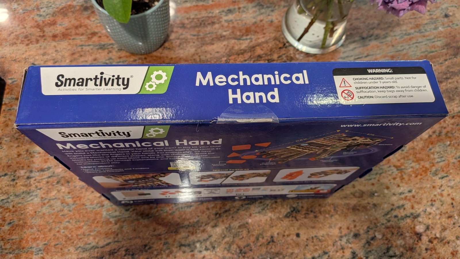 Smartivity Mechanical Hand STEM Toy for Ages 8+ STEM Project NEW in BOX DIY boys
