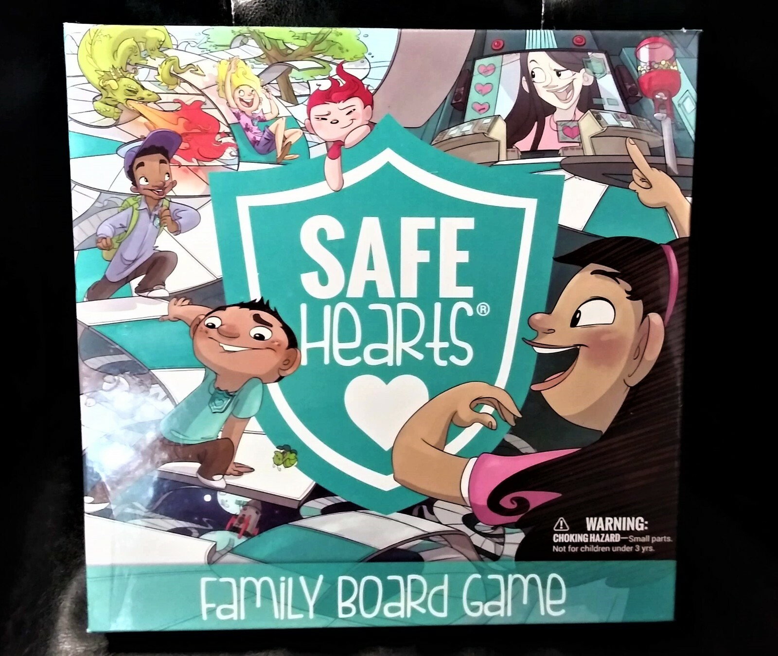 Safe Hearts Family Board Game Safety Awareness Education Damsel In Defense NEW