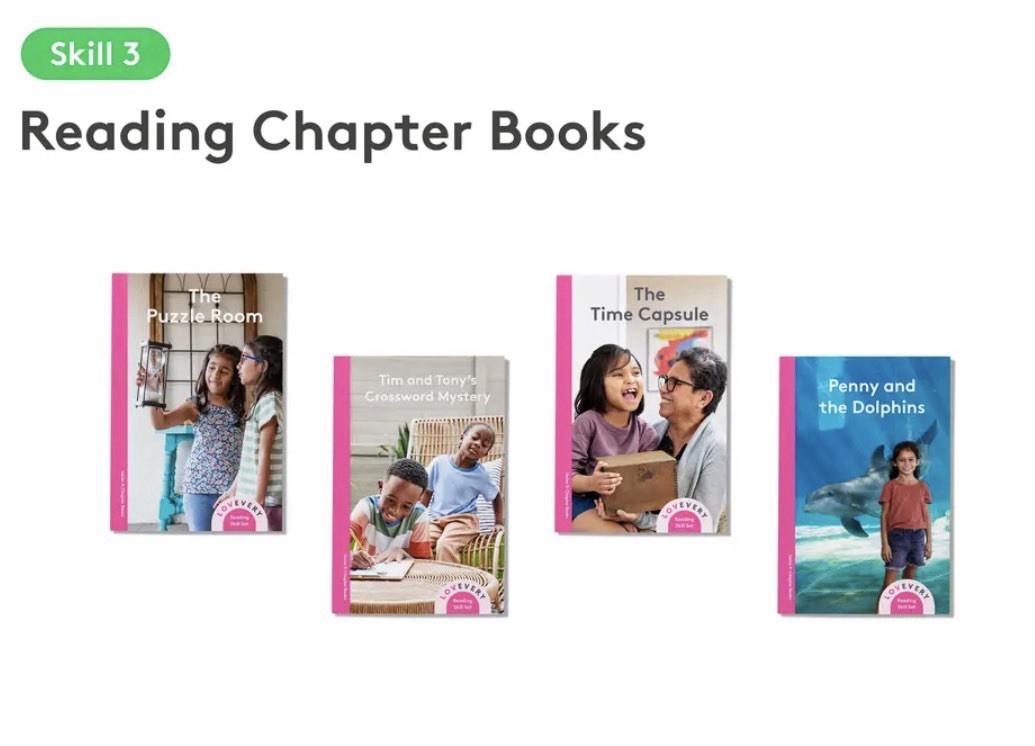 Lovevery Reading Skill Set Part 3 Advanced Rules to Chapter Books, Ages 4-11
